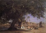 Leon Belly View of Shubra painting